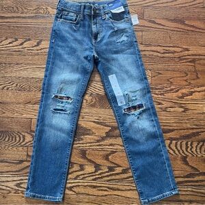 Old Navy Destroyed Slim 360° Stretch Jeans for Boys Size 10